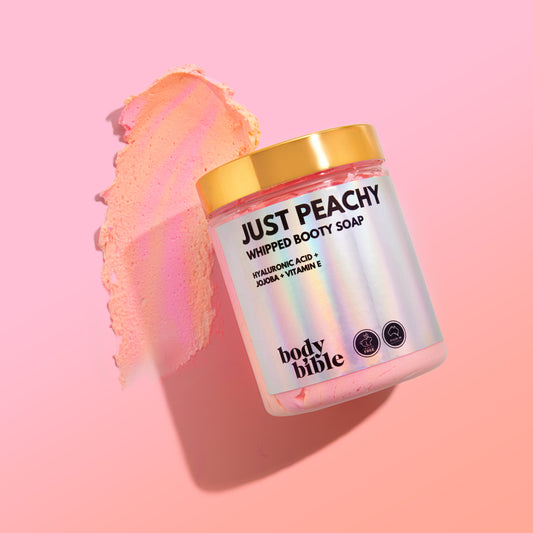 Just Peachy Whipped Booty Soap