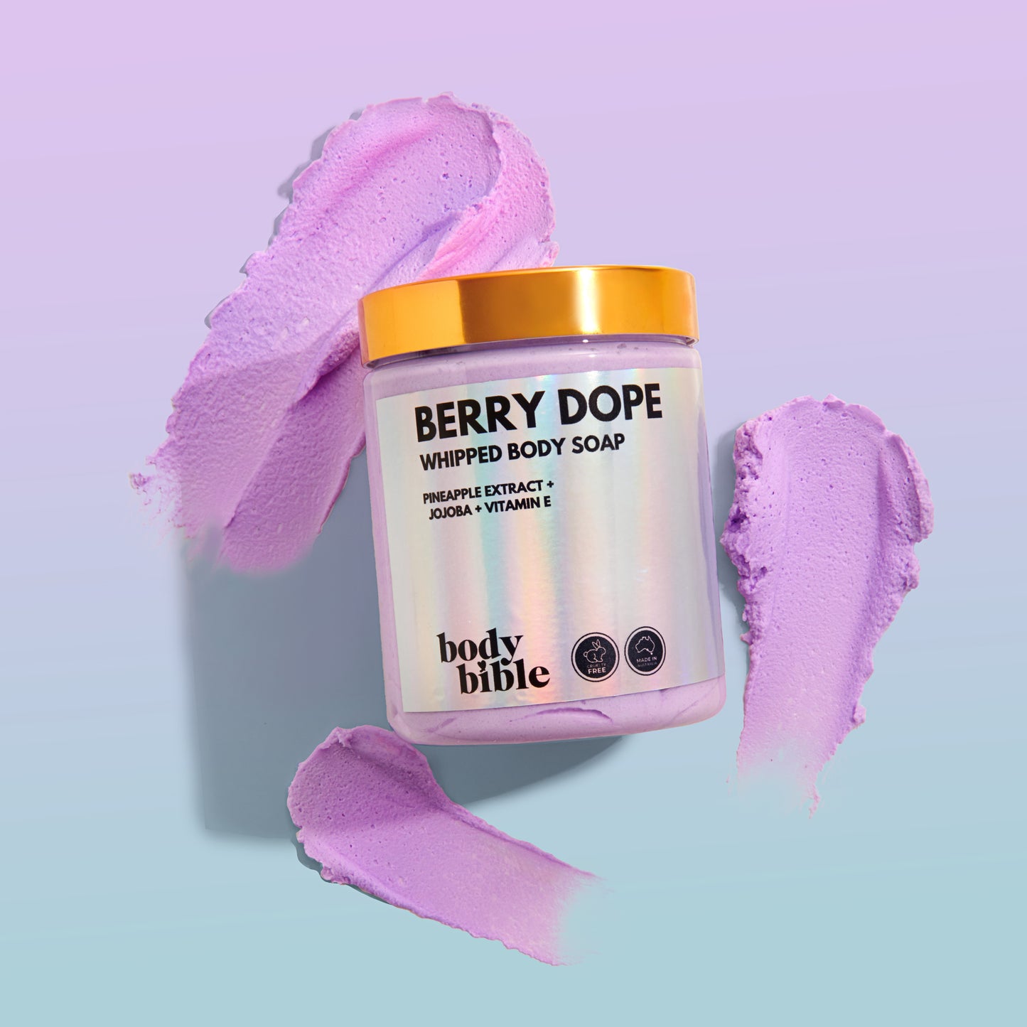 Berry Dope Whipped Body Soap